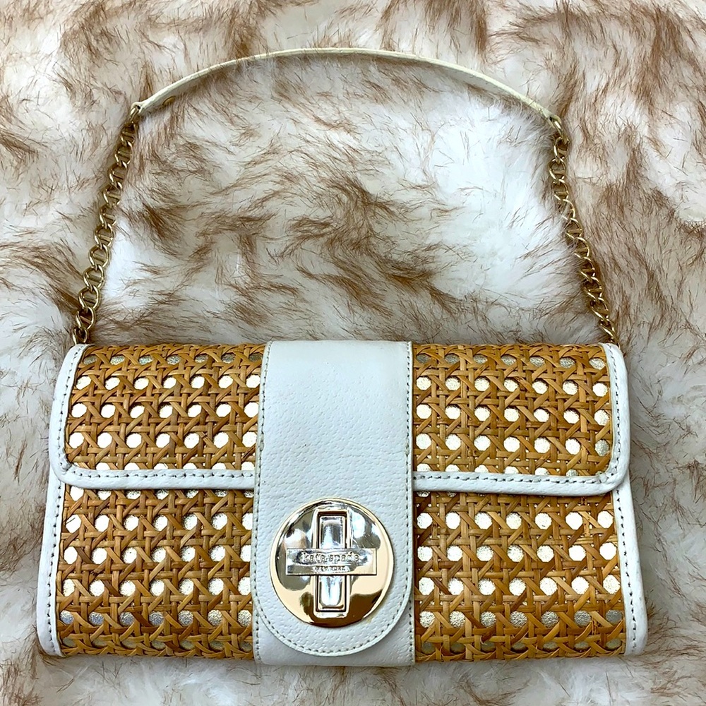 Kate Spade Wicker purse